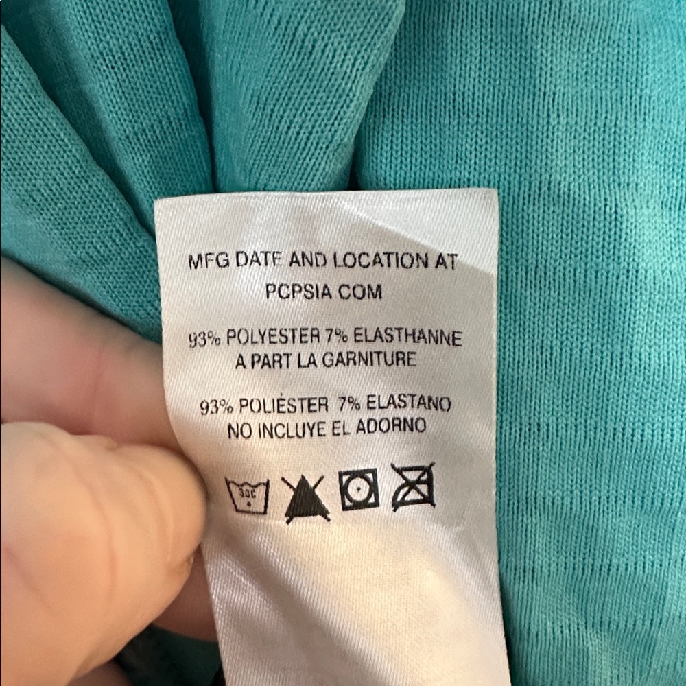 Patagonia R1 Full Zip Jacket Teal Grid Fleece Polartec Women S - Picture 8 of 13